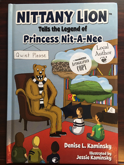NITTANY LION TELLS THE LEGEND OF PRINCESS NIT-A-NEE